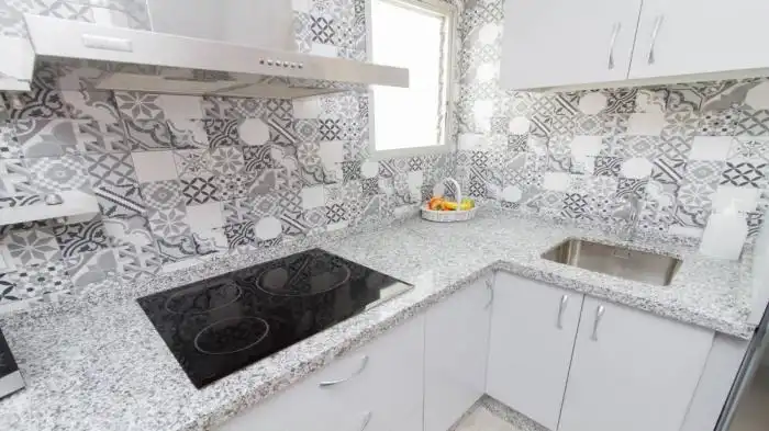 Cocina de Piso de alquiler en Málaga con Aire acondicionado y Amueblado
