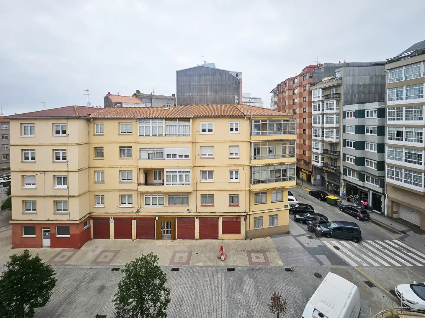 Exterior view of Flat for rent in A Coruña Capital   with Heating, Furnished and Oven
