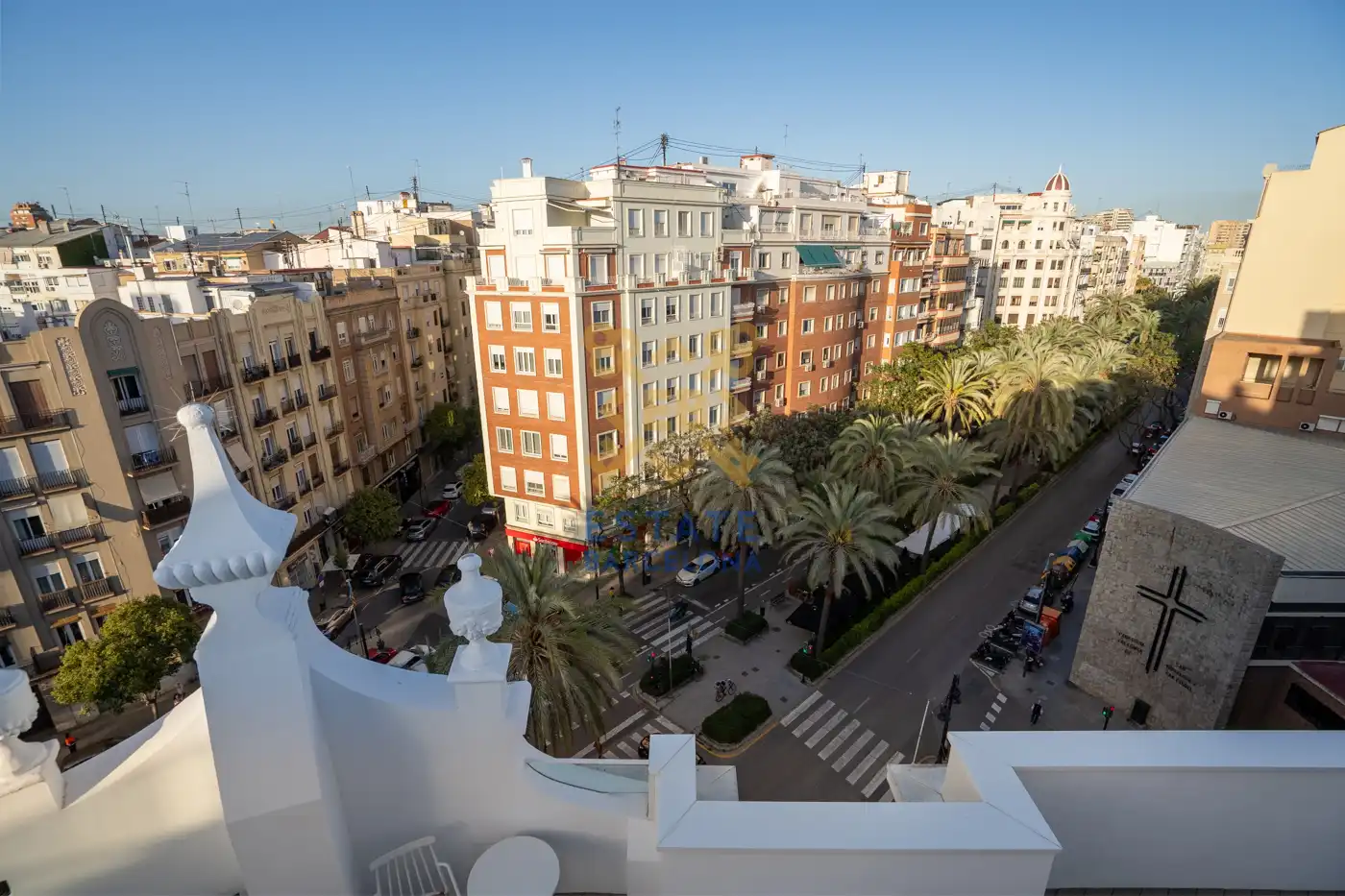 Außenansicht von Dachboden zum Verkauf in Valencia mit Klimaanlage, Heizung und Möbliert