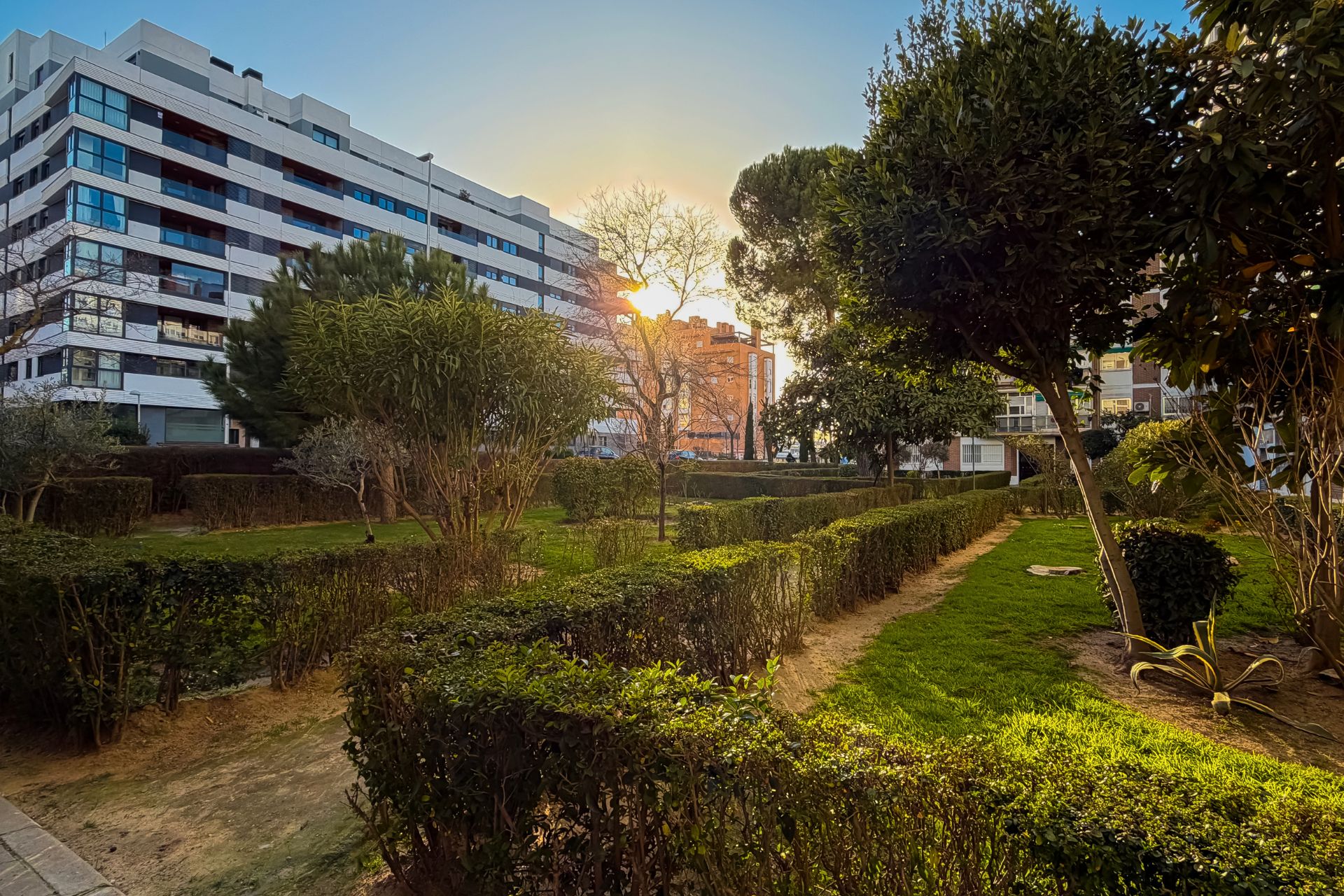 Vista exterior de Piso en venta en  Madrid Capital con Aire acondicionado, Calefacción y Terraza