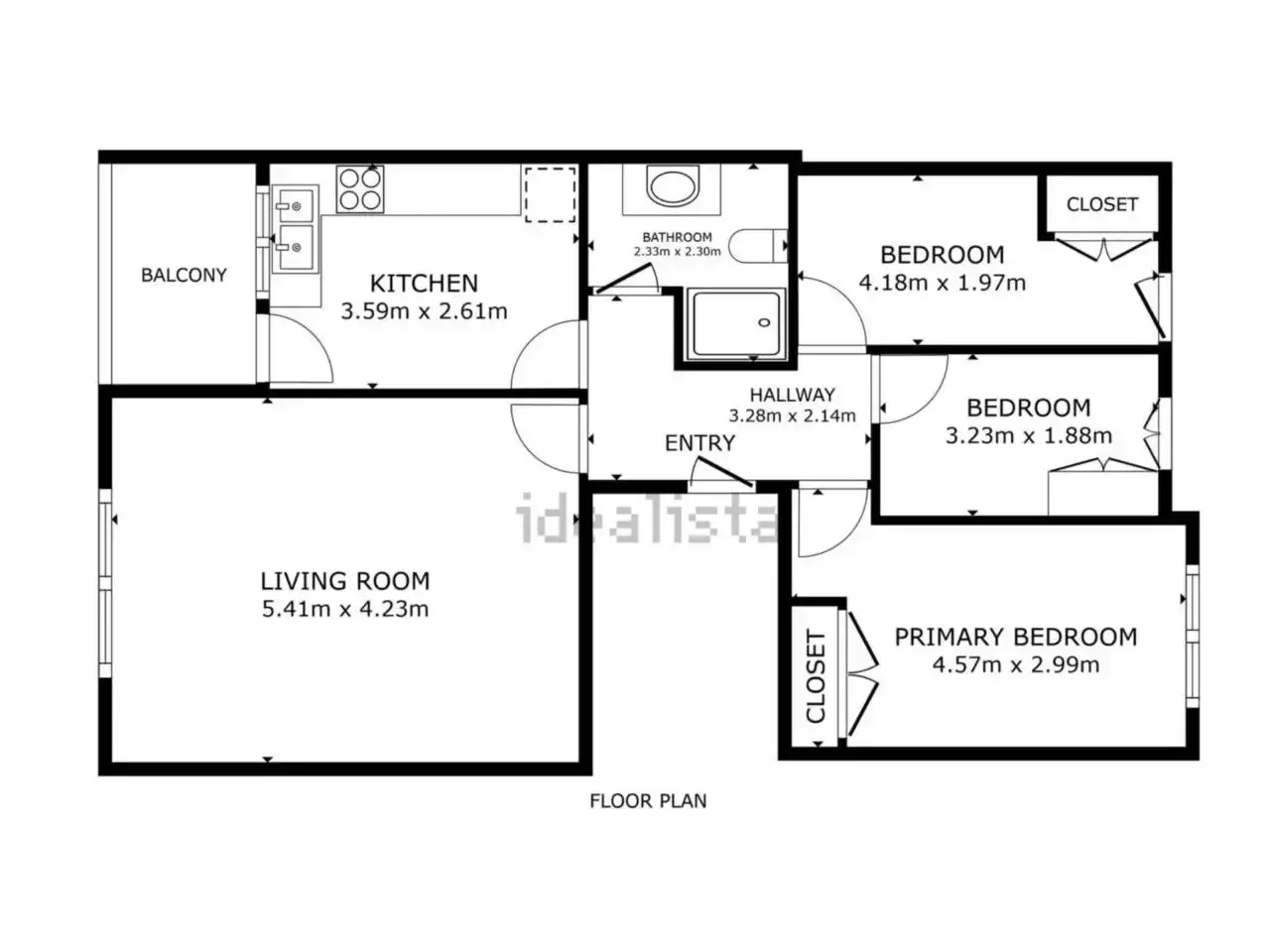 Wohnung zum Verkauf in Sant Feliu de Guíxols mit Heizung, Balkon und Alarm