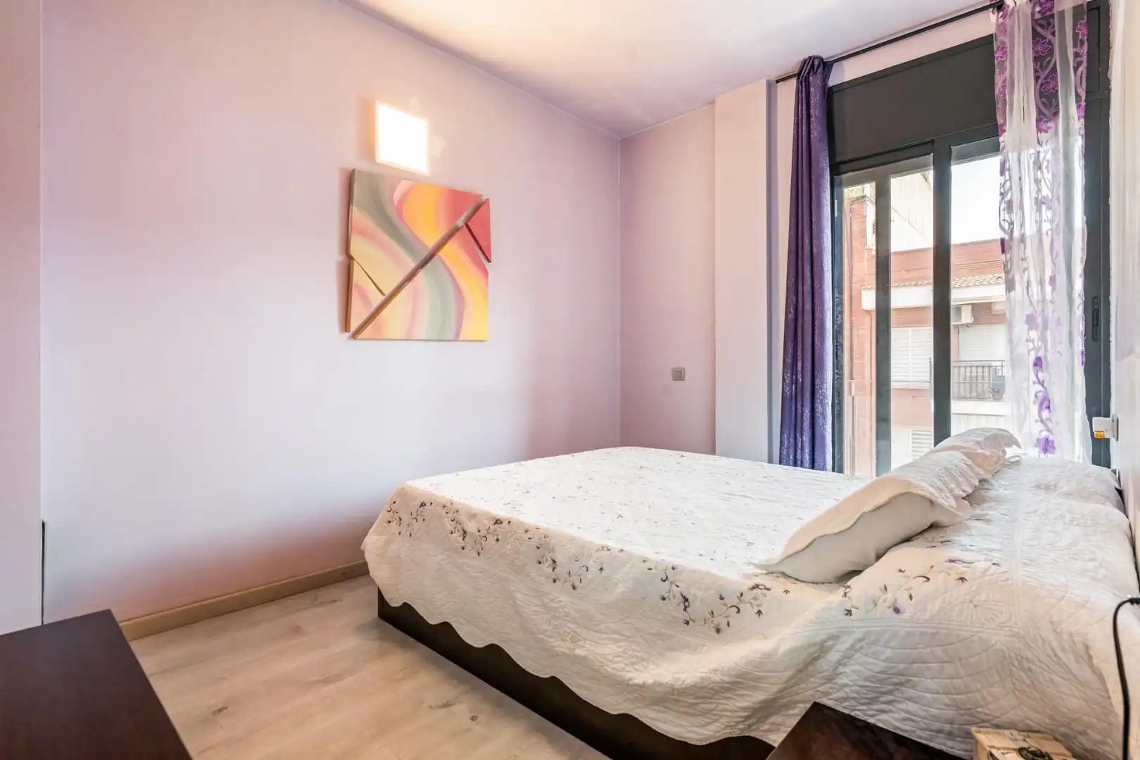 Dormitori de Pis en venda en Montcada i Reixac amb Parquet, Terrassa i Balcó