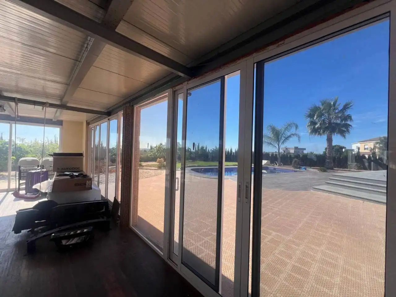 Terrassa de Casa o xalet en venda en Alicante / Alacant amb Aire condicionat, Calefacció i Jardí privat