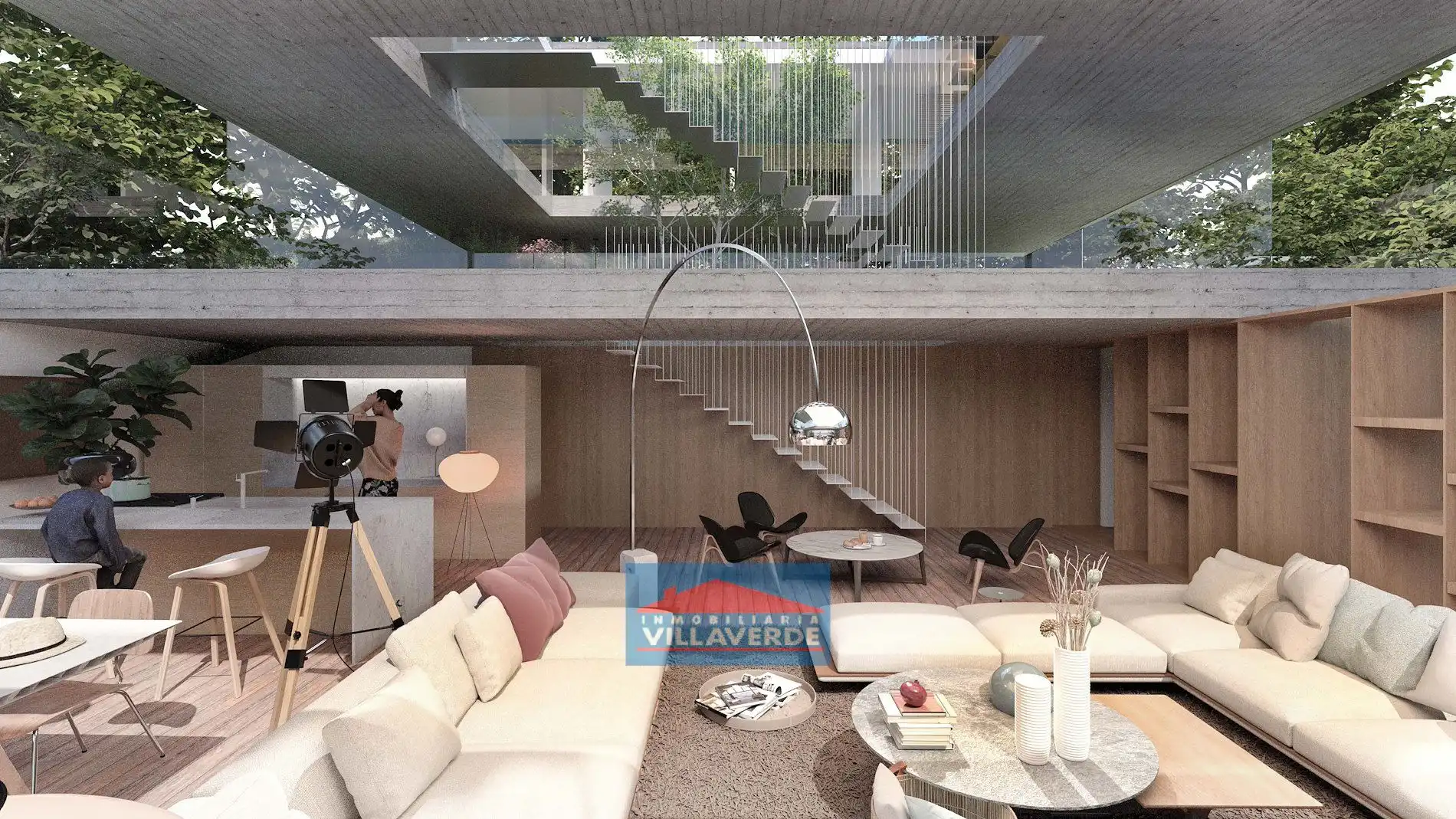Sala de estar de Residencial en venta en Cangas 