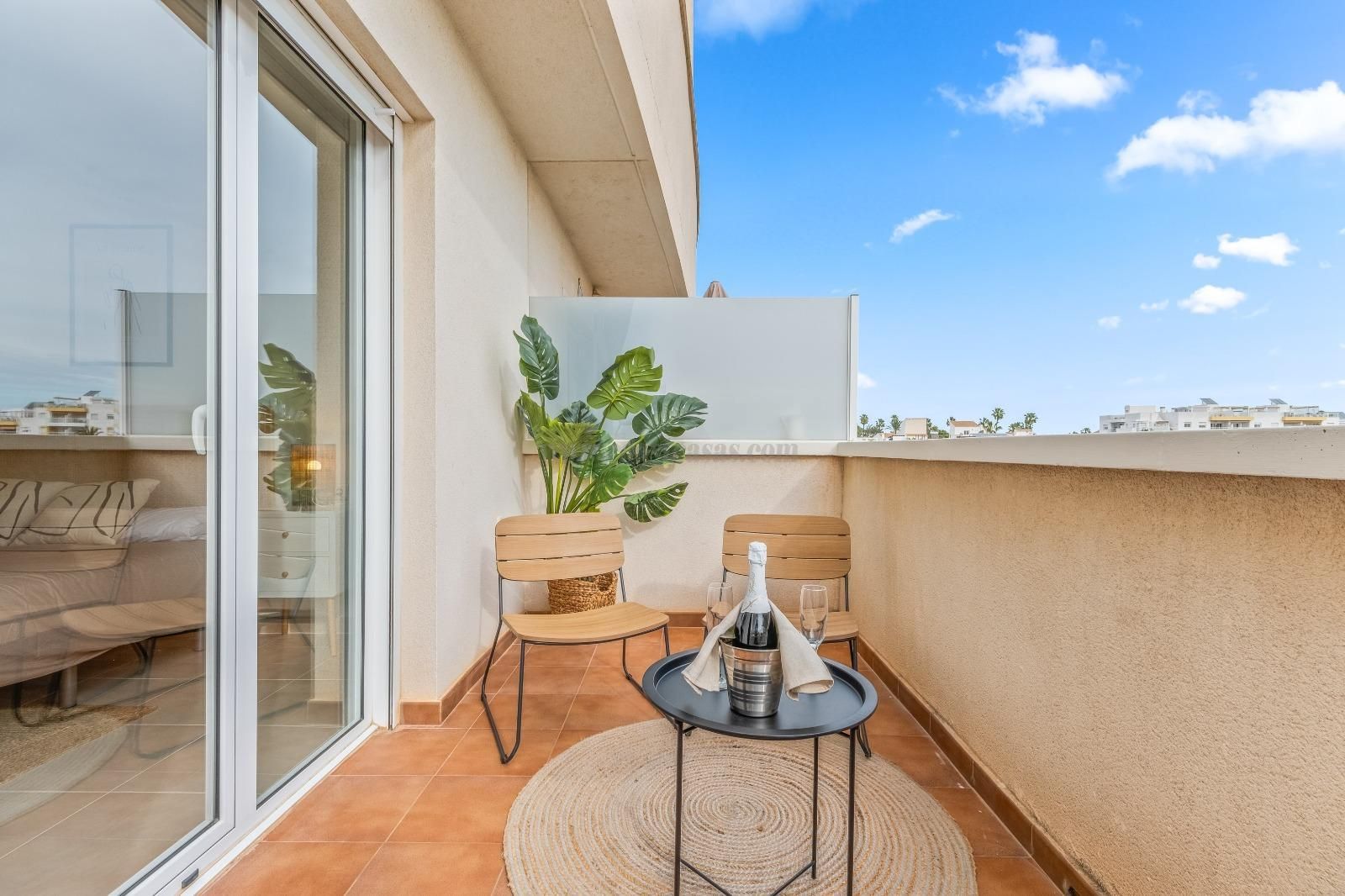 Terraza de Apartamento en venta en Orihuela con Piscina comunitaria