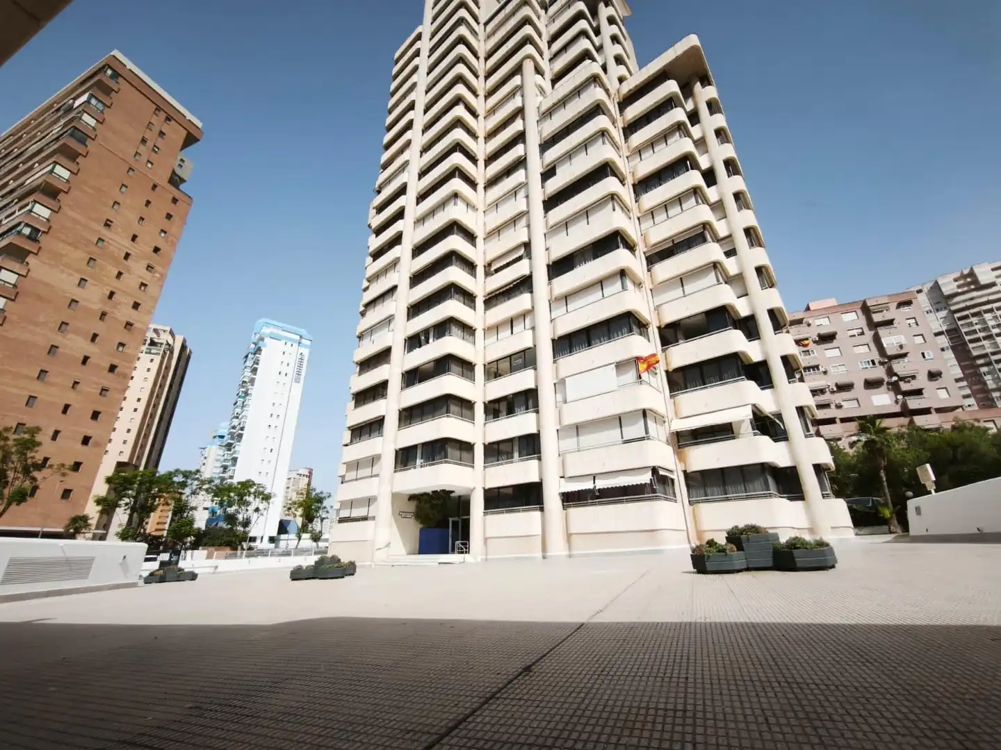 Vista exterior de Piso en venta en Benidorm con Aire acondicionado, Calefacción y Terraza