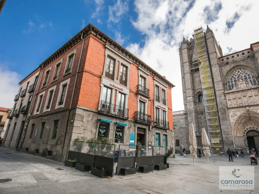 Exterior view of Flat for rent in Ávila  with Furnished