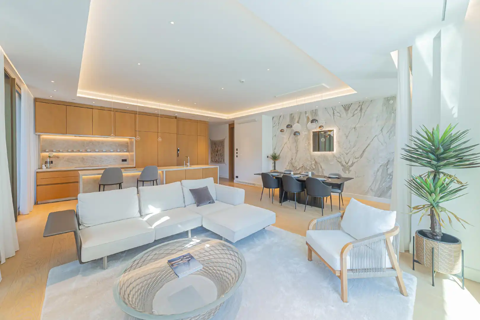 Sala de estar de Piso en venta en Barcelona con Aire acondicionado, Calefacción y Parquet