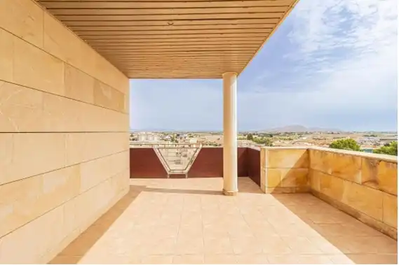 Terraza de Ático en venta en Torre-Pacheco con Aire acondicionado, Amueblado y Horno