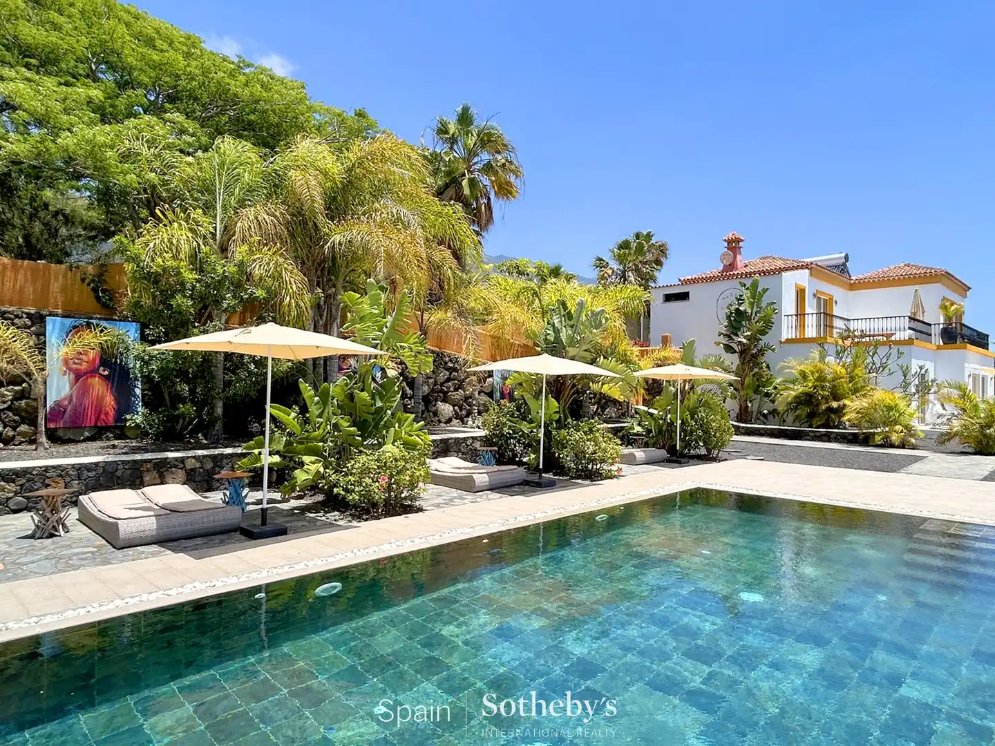 Piscina de Casa o chalet en venta en Los Llanos de Aridane con Aire acondicionado, Calefacción y Jardín privado