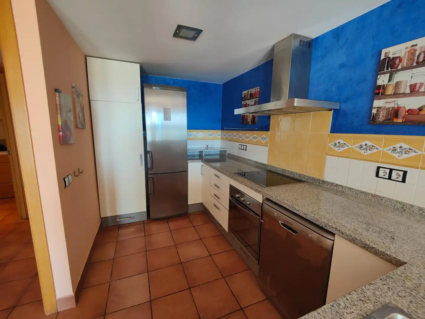 Kitchen of Apartments for sale in Alcanar  with Air Conditioner, Private garden and Terrace