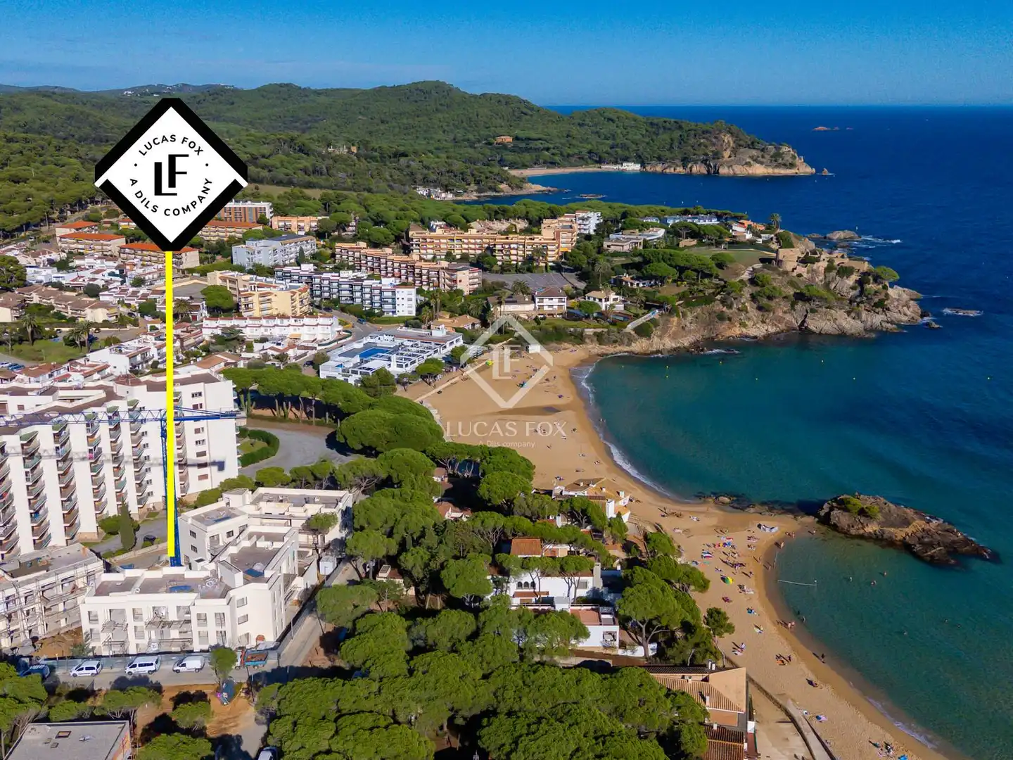 Vista exterior de Pis en venda en Palamós amb Aire condicionat, Calefacció i Parquet