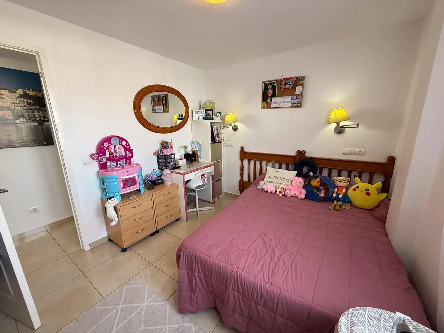 Bedroom of Houses for sale in Eivissa  with Air Conditioner, Oven and Washing machine
