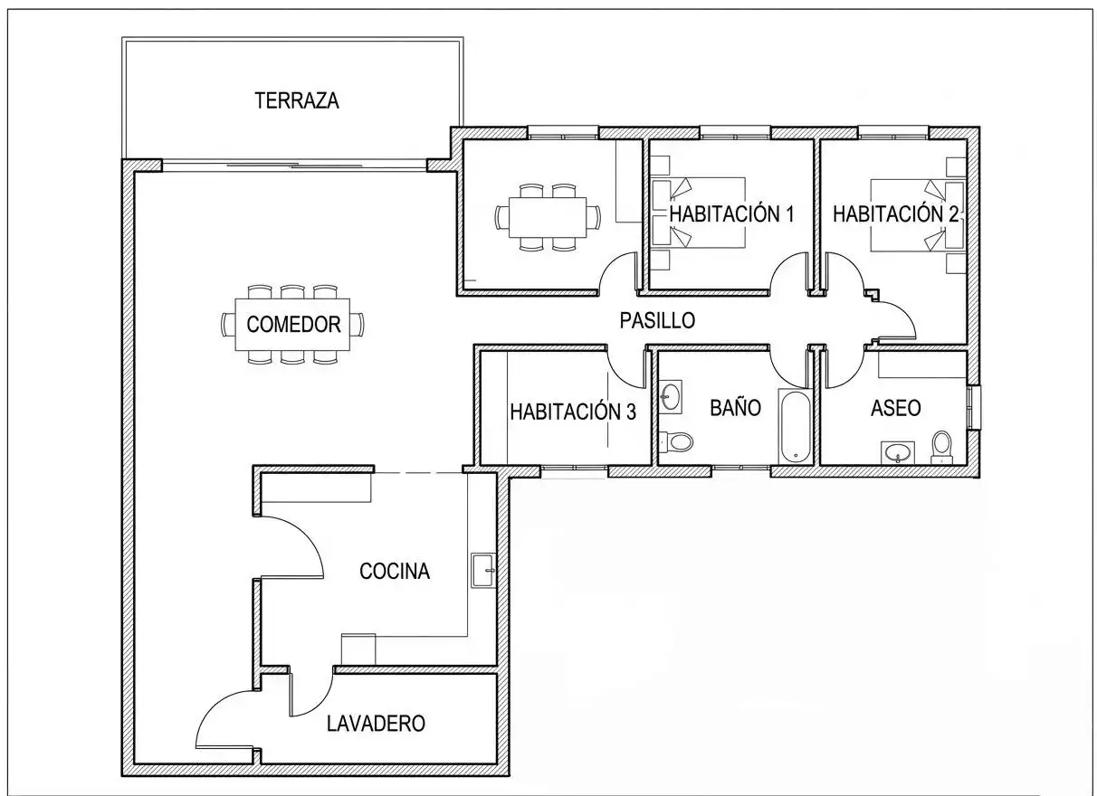 Flat with terrace for sale in Carrer FONT-RUBI, imagen 45