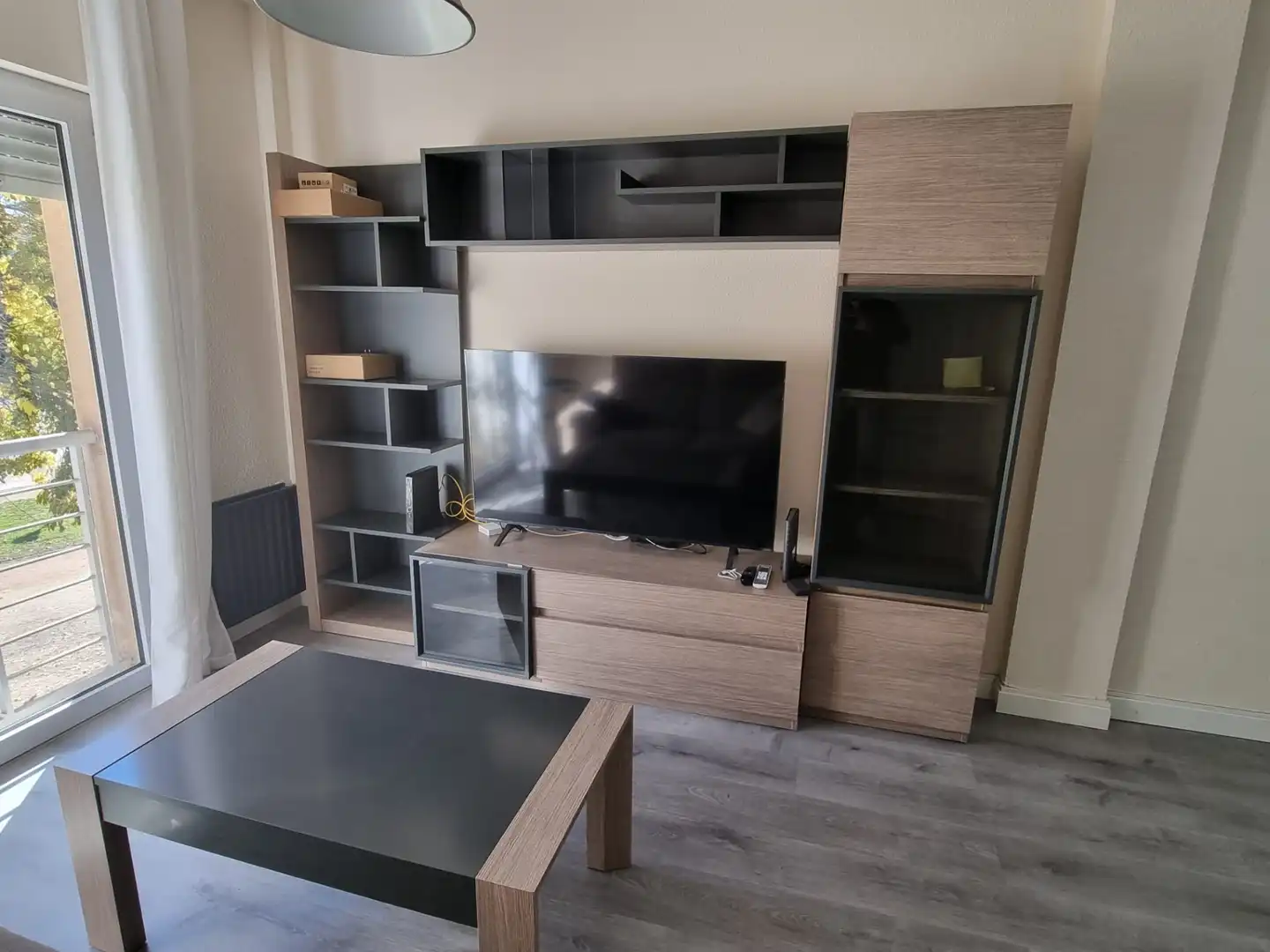 Sala d'estar de Apartament en venda en Ciudad Real amb Aire condicionat i Moblat