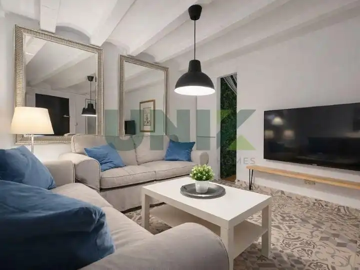 Sala de estar de Dúplex en venta en Barcelona
