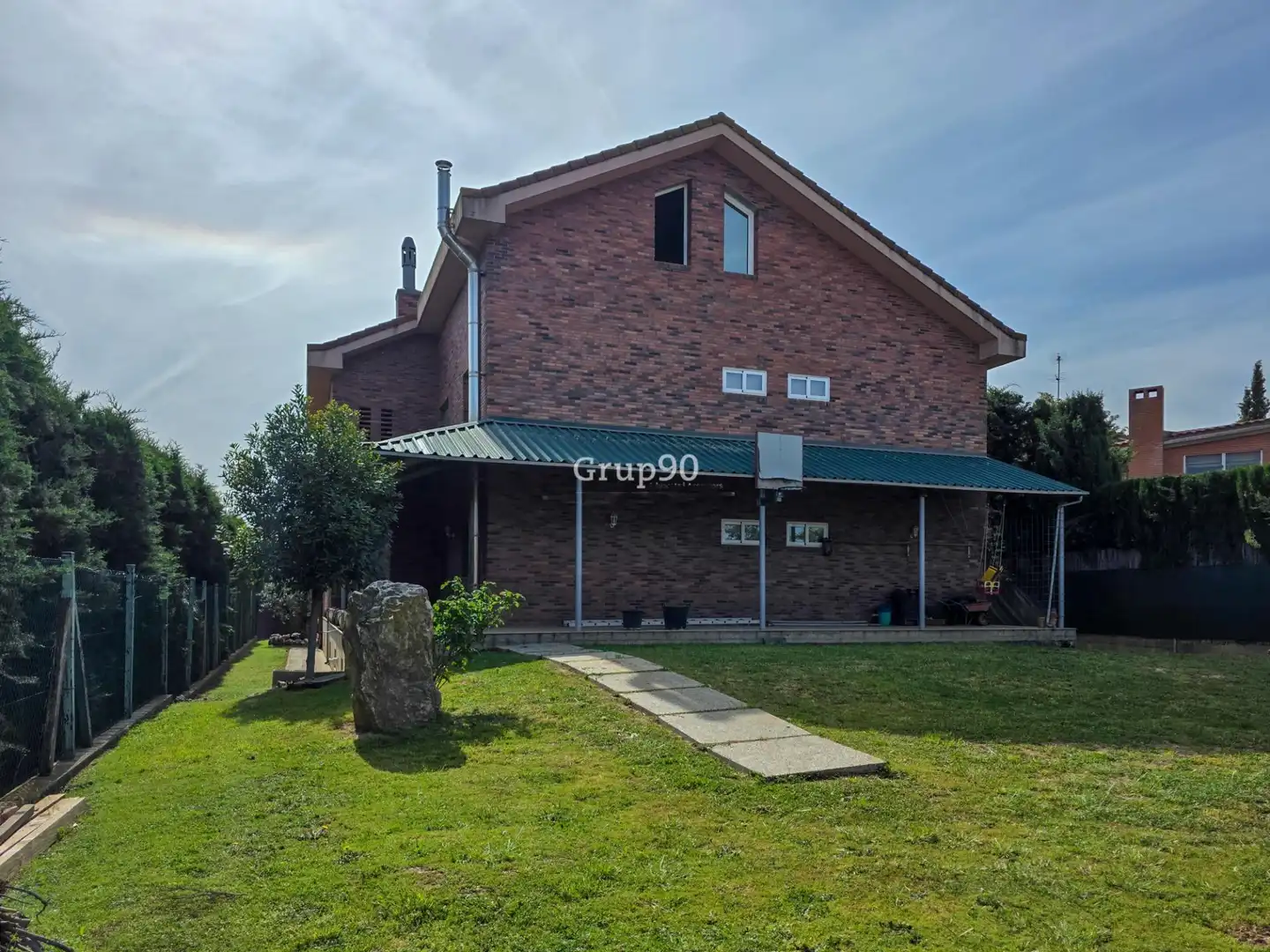 Vista exterior de Casa o chalet en venta en Lleida con Aire acondicionado, Calefacción y Jardín privado