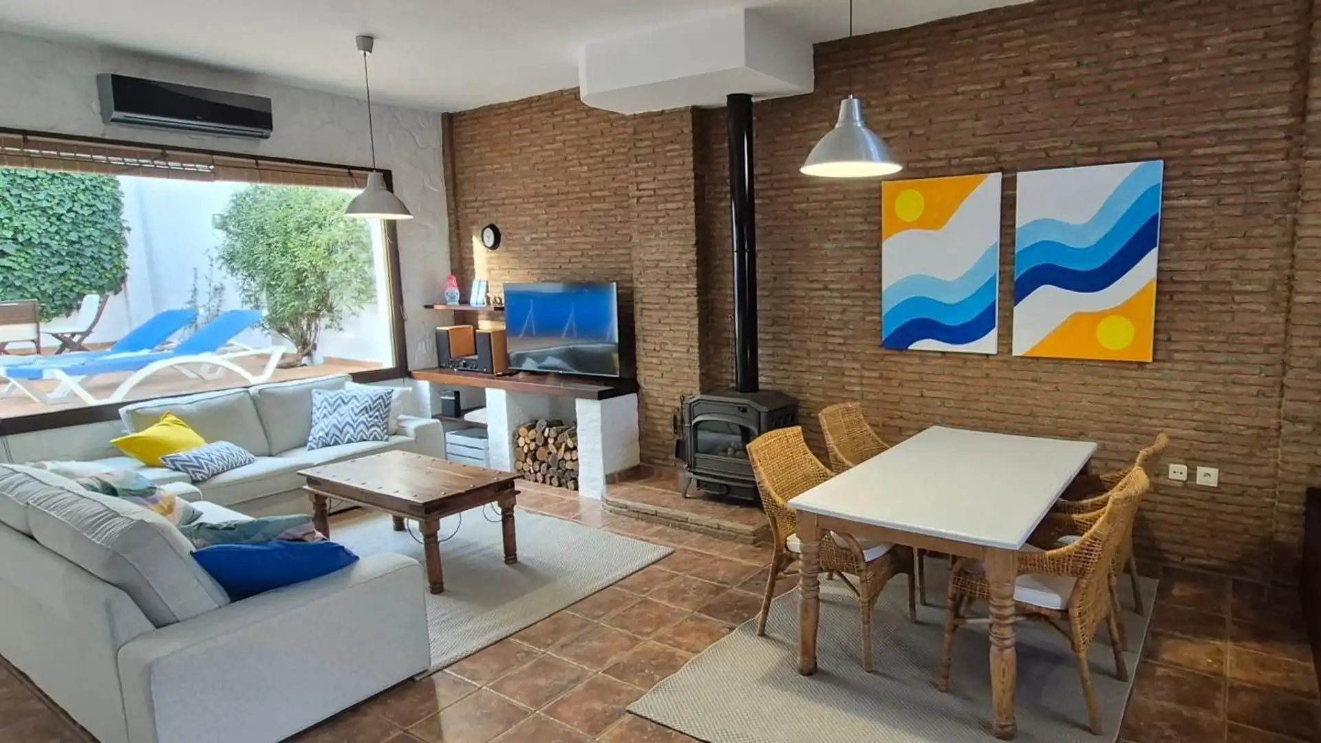Sala de estar de Casa o chalet en venta en Antequera con Aire acondicionado, Terraza y Trastero