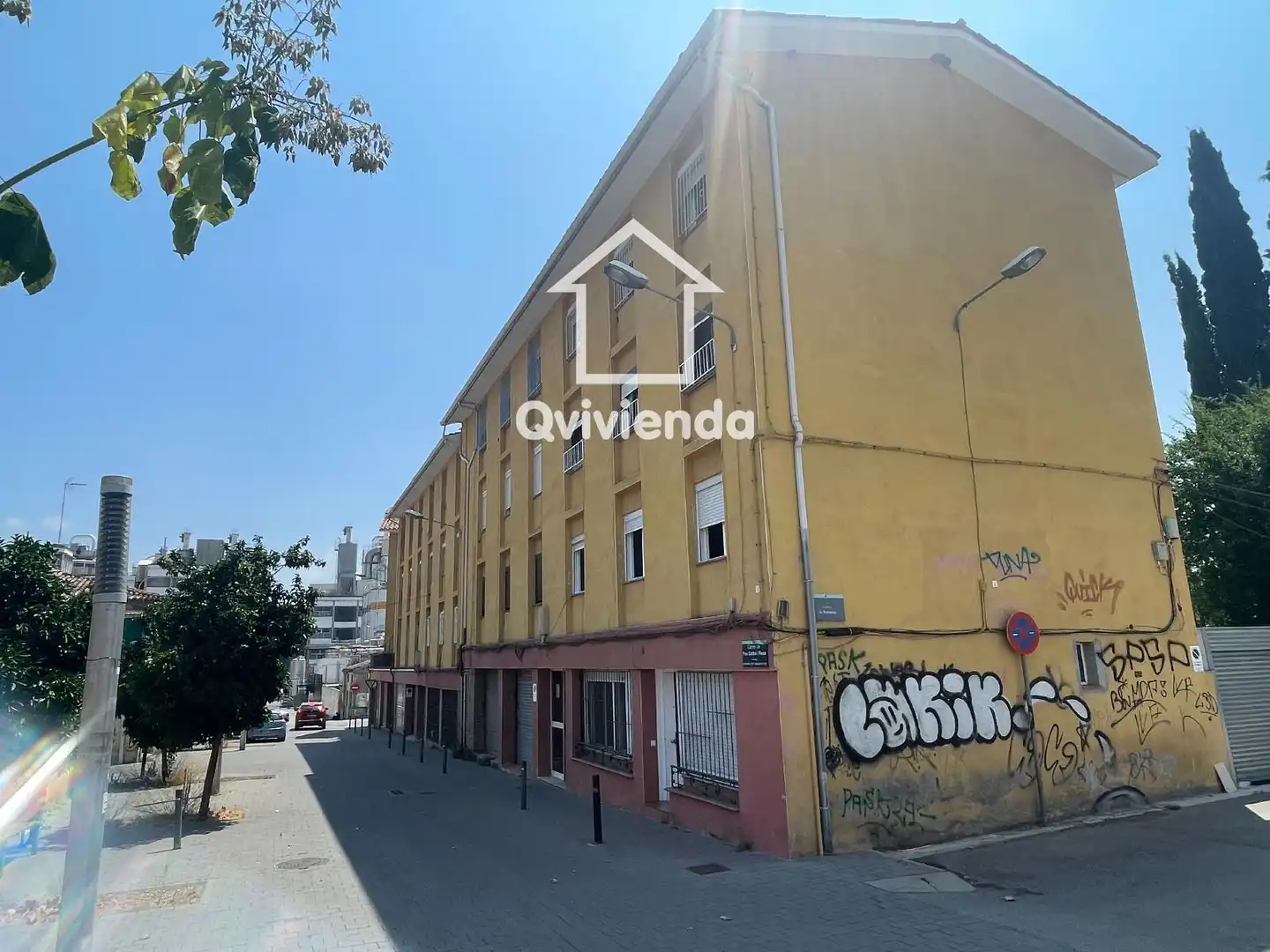 Vista exterior de Pis en venda en Granollers amb Calefacció