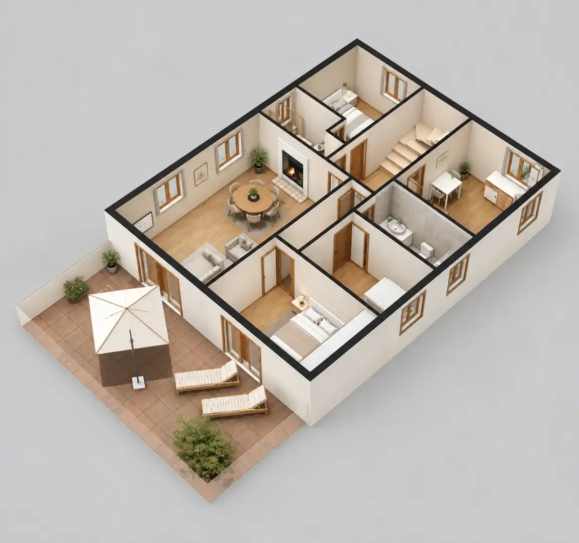 Detached house with terrace for sale in Carrer Sant Cosme i Damià, imagen 58