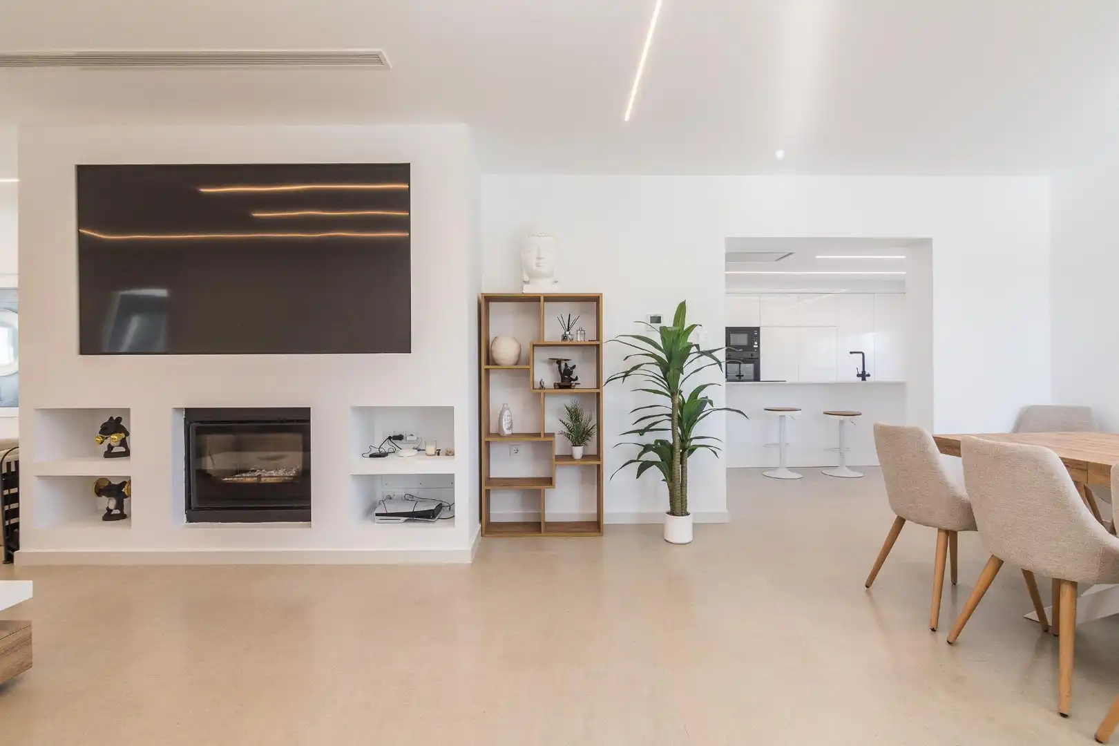 Living room of Houses for sale in Elche / Elx  with Air Conditioner, Private garden and Terrace