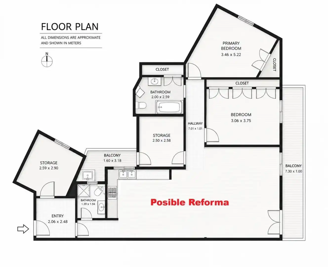 Wohnung mit Terrasse zum Verkauf in d'Alfons 'el Savi', imagen 34