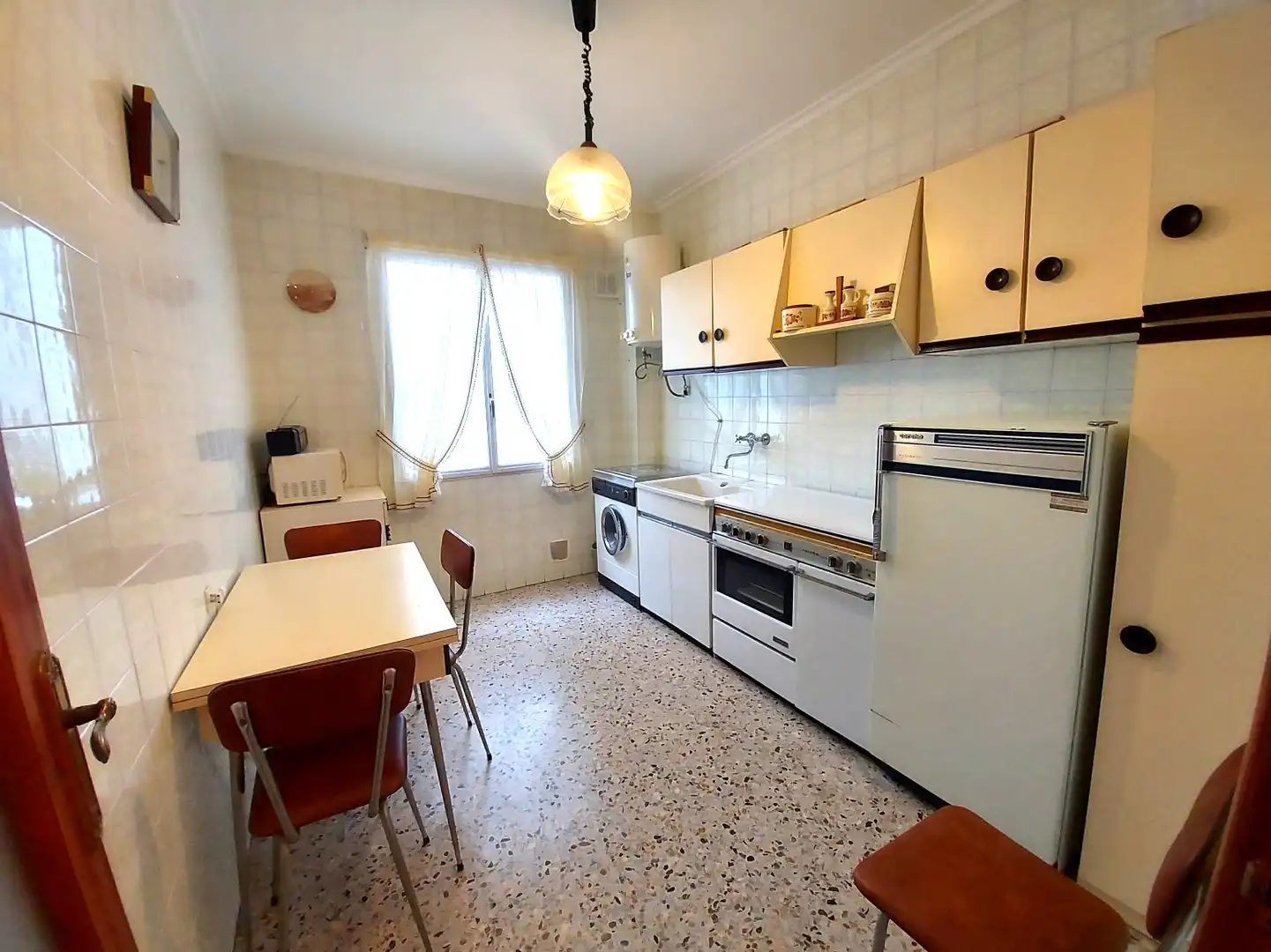 Kitchen of Flat for sale in  Logroño  with Heating and Balcony
