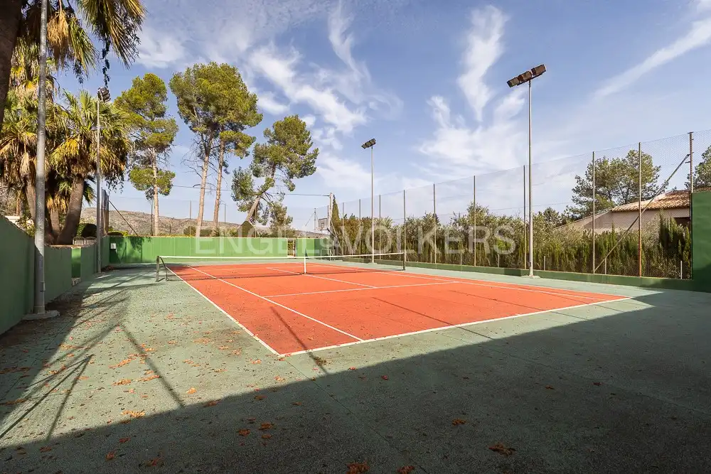 Vista exterior de Casa o xalet en venda en Ontinyent amb Calefacció, Jardí privat i Terrassa