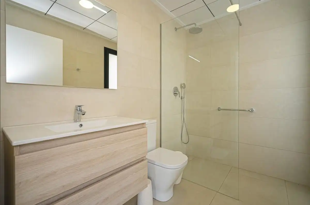 Baño de Casa o chalet de alquiler en Águilas con Aire acondicionado, Calefacción y Terraza