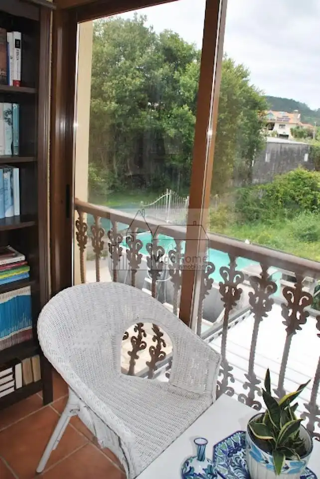 Balcony of Houses for sale in Cangas   with Heating, Private garden and Terrace