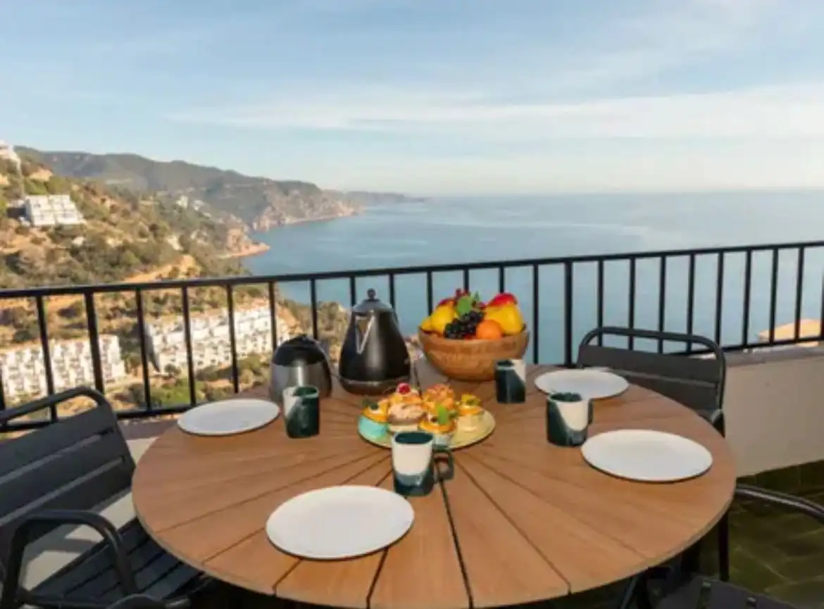 Terrasse von Wohnungen zum Verkauf in Tossa de Mar mit Klimaanlage, Heizung und Parkett