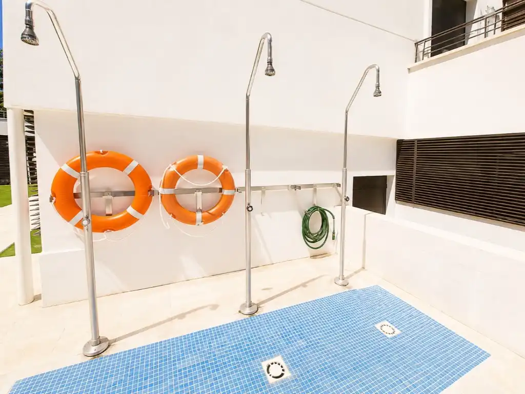 Swimming pool of Flat for sale in El Vendrell  with Heating, Private garden and Oven