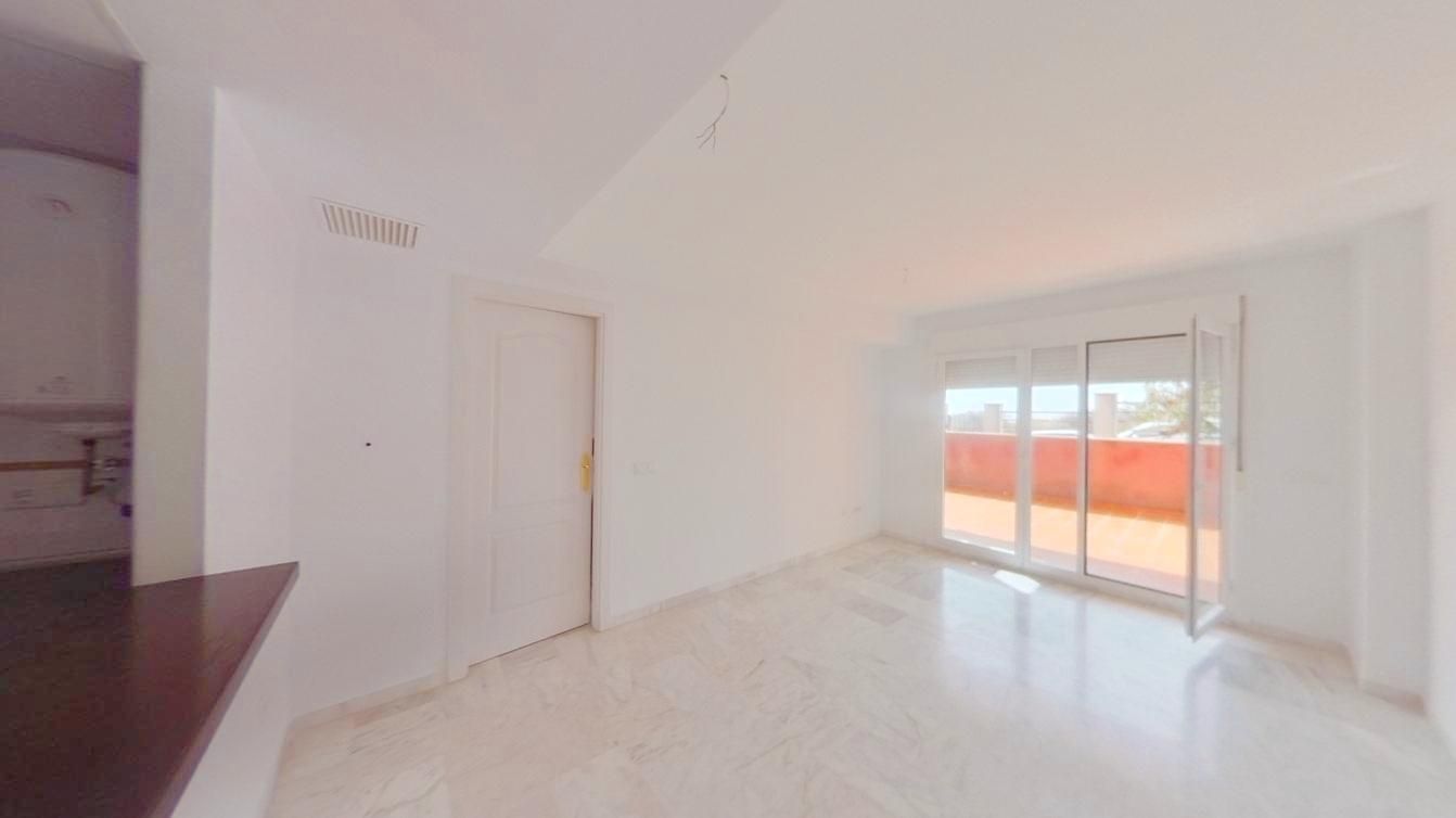 Living room of Flat for sale in Benalmádena  with Air Conditioner, Private garden and Terrace