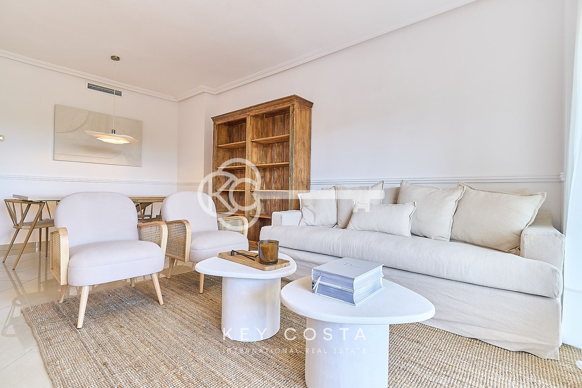 Sala de estar de Piso de alquiler en Alicante / Alacant con Aire acondicionado, Calefacción y Terraza