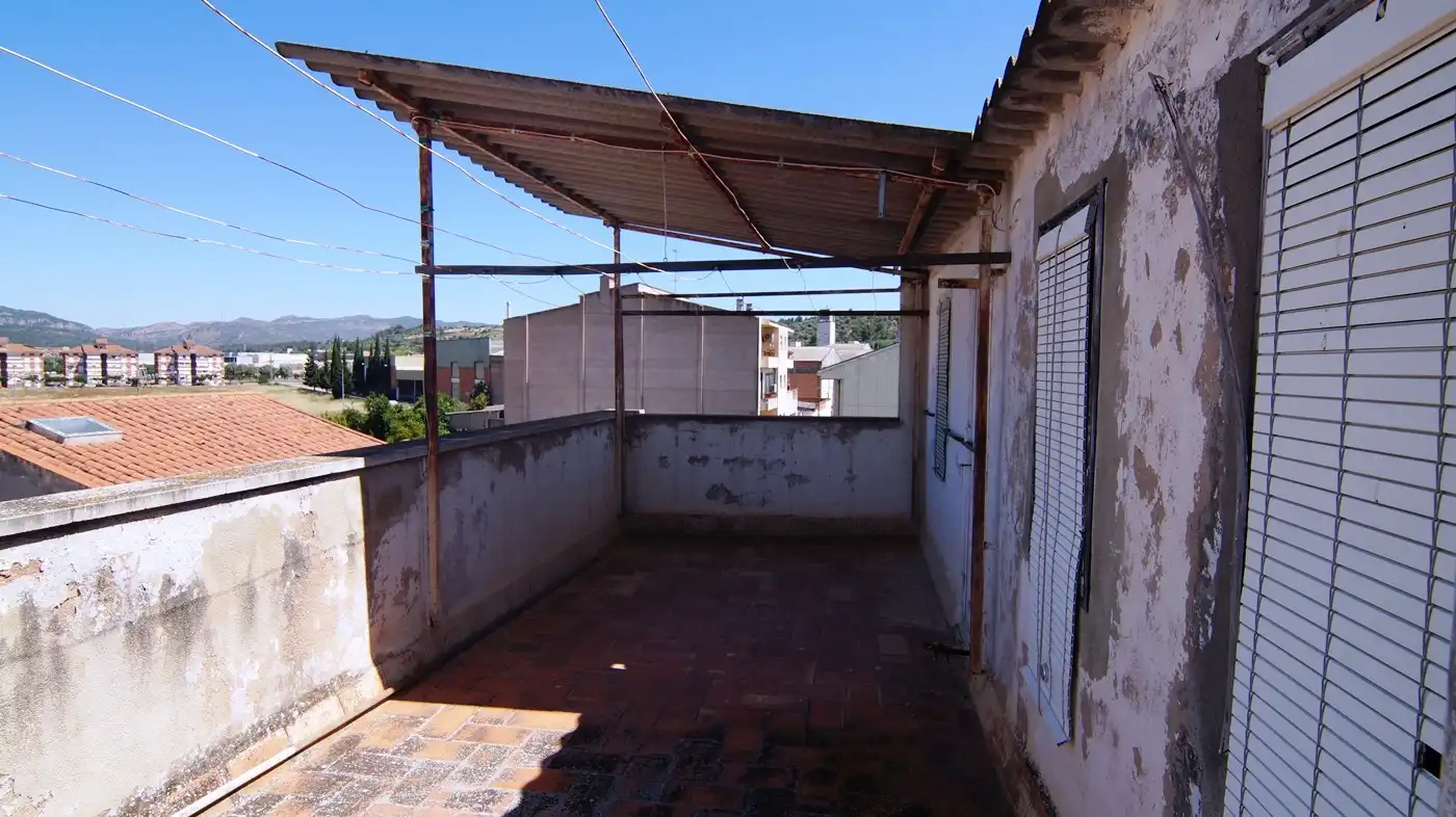 Terrassa de Casa adosada en venda en Móra la Nova amb Calefacció, Terrassa i Moblat
