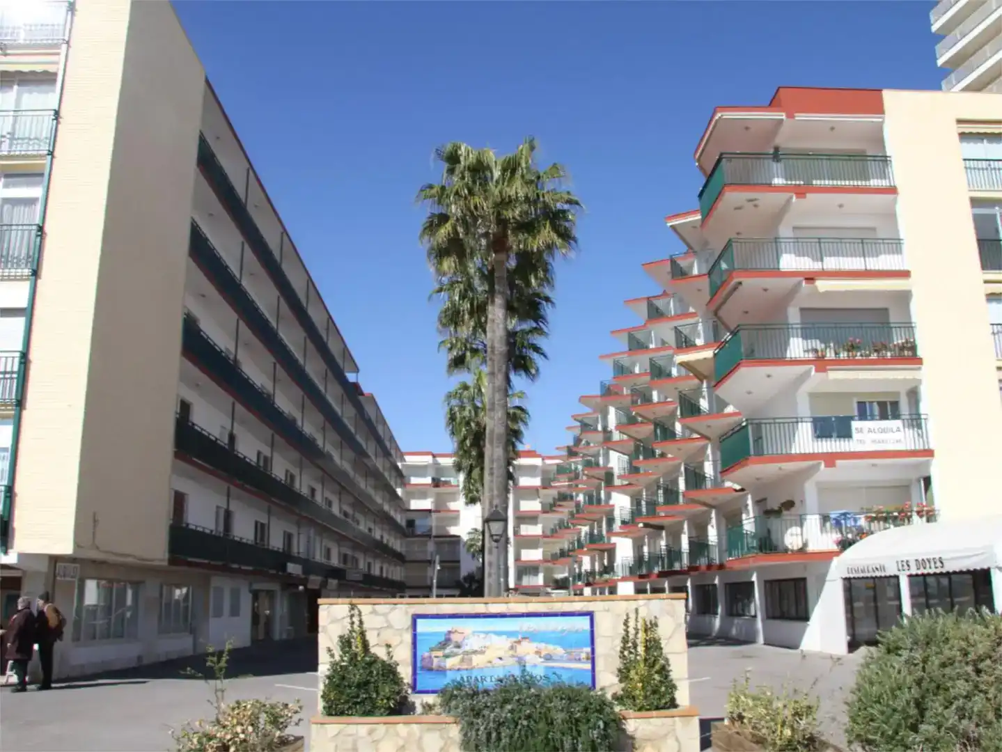 Außenansicht von Wohnungen zur Miete in Peñíscola / Peníscola mit Balkon