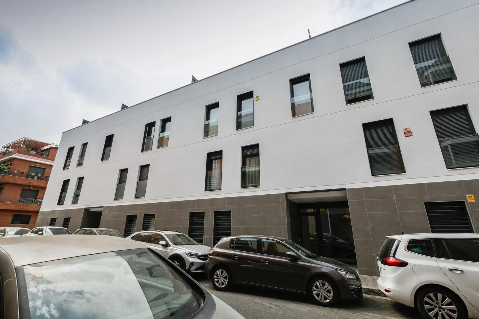Vista exterior de Piso en venta en Granollers con Aire acondicionado, Jardín privado y Terraza