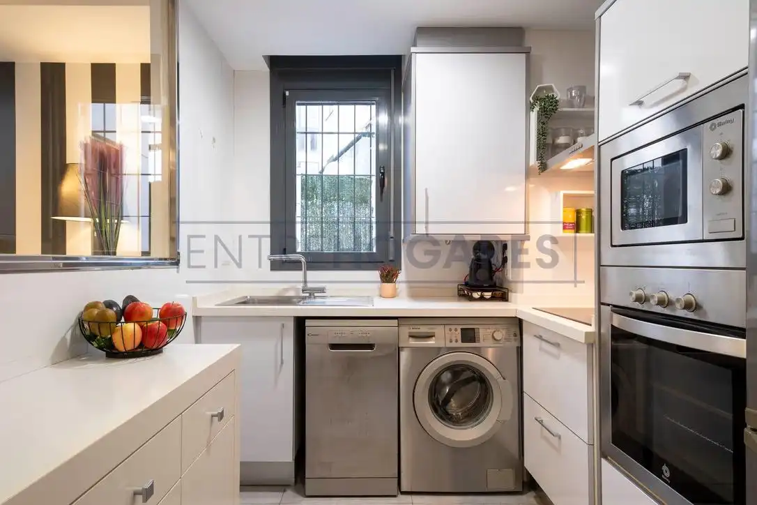 Kitchen of Apartments for rent in Alfara del Patriarca  with Air Conditioner, Heating and Private garden