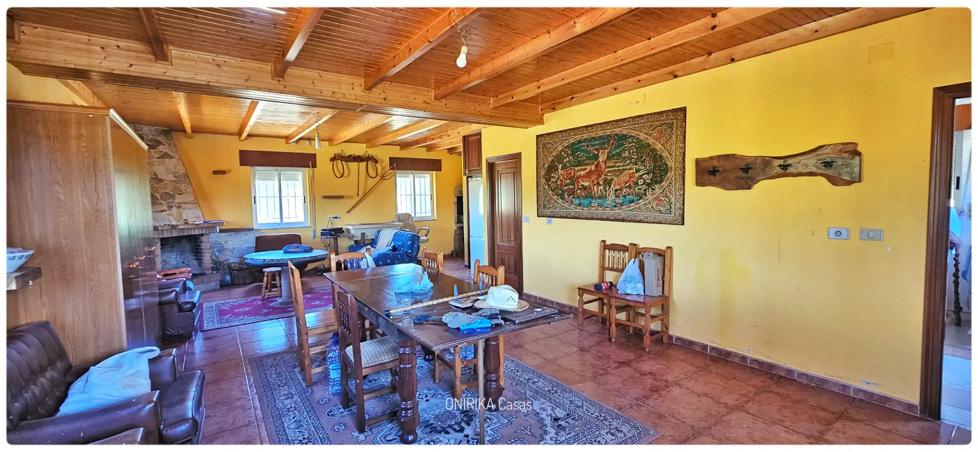 Living room of Houses for sale in Sarria  with Private garden, Storage room and Furnished