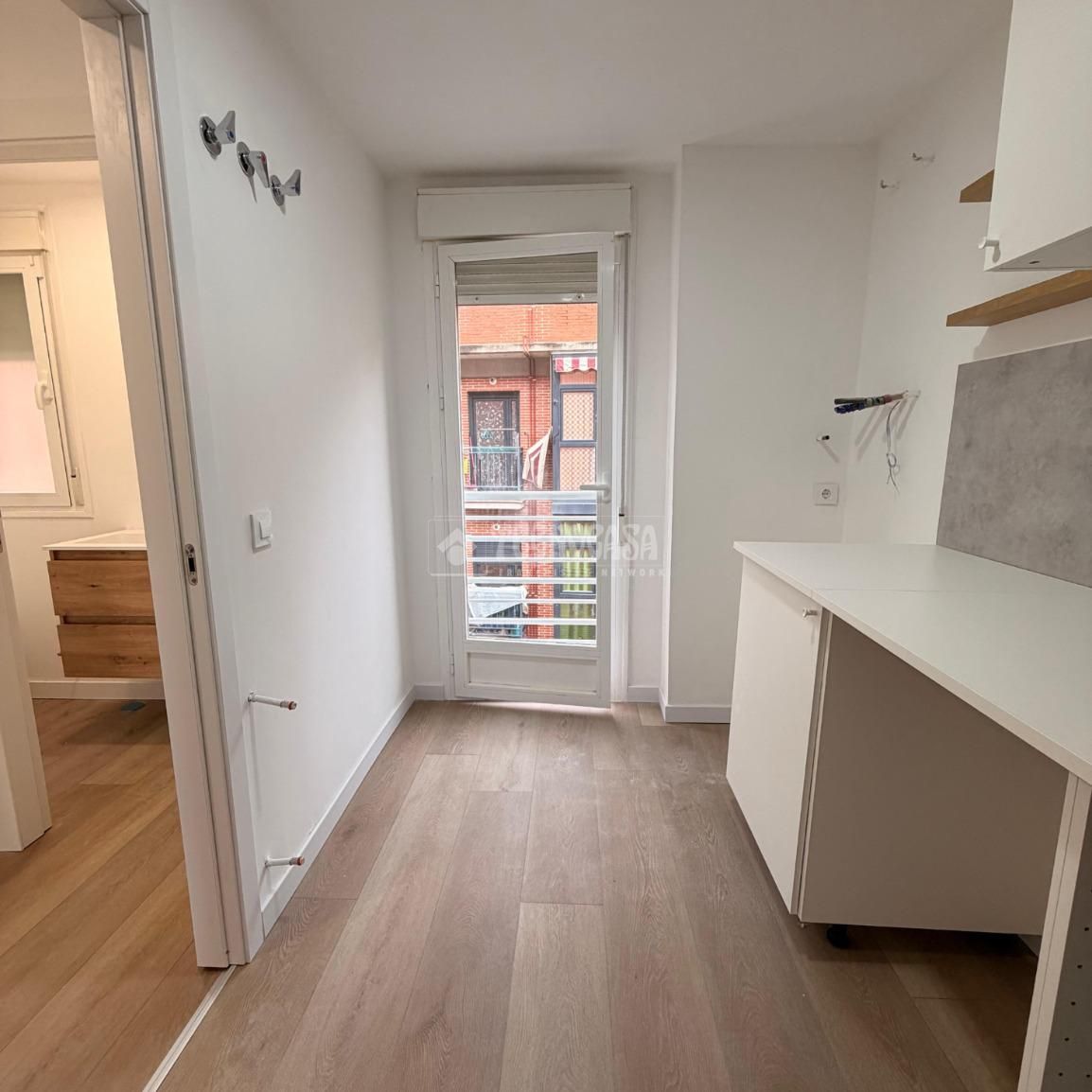 Balcony of Flat for sale in  Madrid Capital  with Air Conditioner, Heating and Storage room