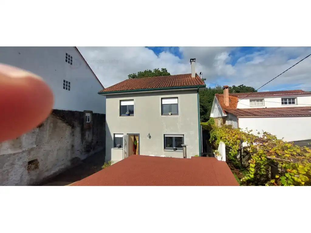 Vista exterior de Casa o chalet en venta en Santiago de Compostela 