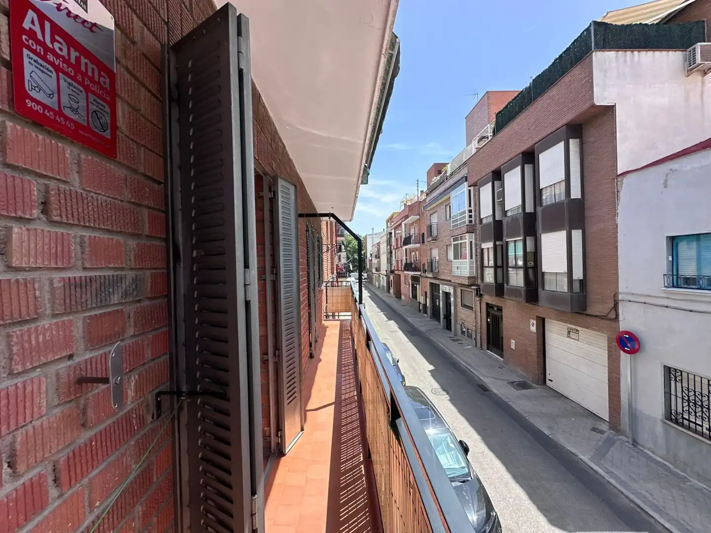 Vista exterior de Piso en venta en Madrid con Calefacción, Parquet y Terraza