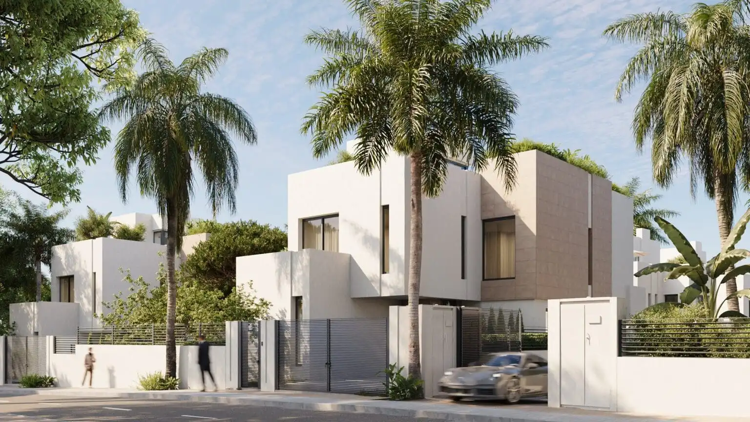 Vista exterior de Casa o xalet en venda en Marbella amb Aire condicionat, Calefacció i Jardí privat