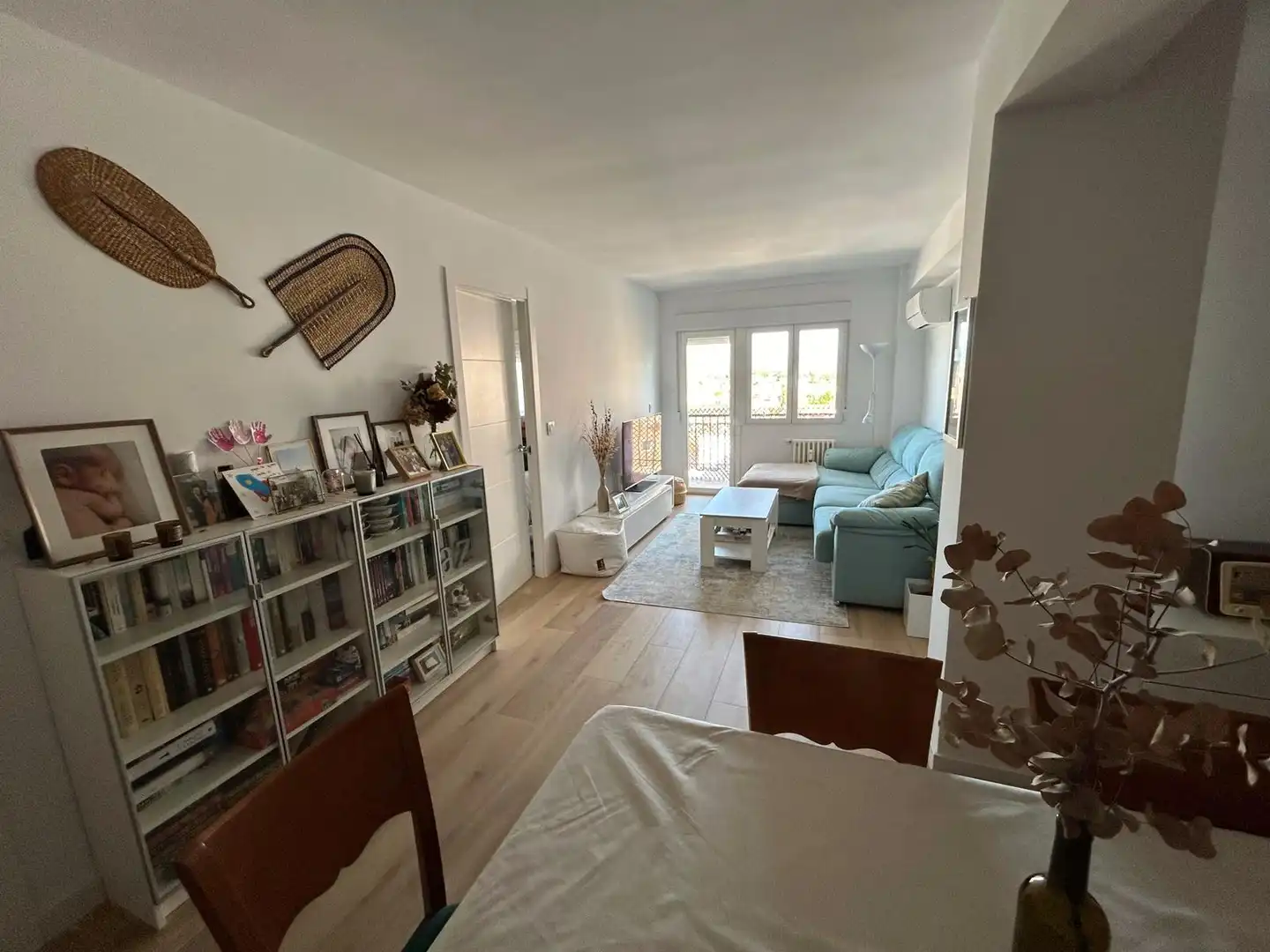 Sala de estar de Piso en venta en Madrid con Aire acondicionado, Calefacción y Parquet
