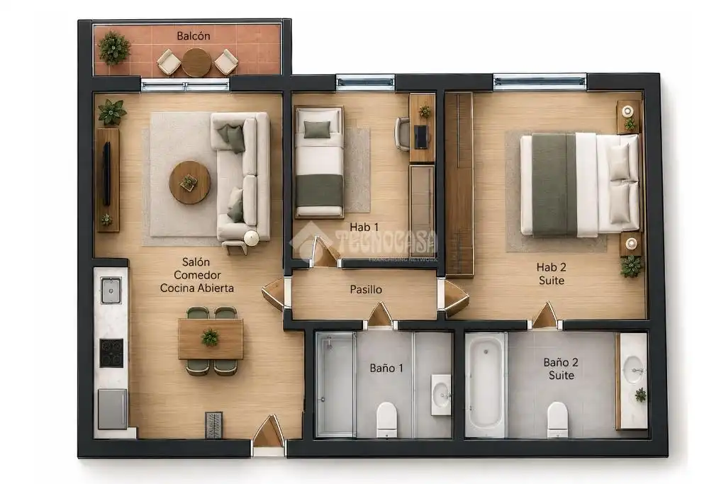Wohnung mit Garten zur Miete in Llevant, imagen 31