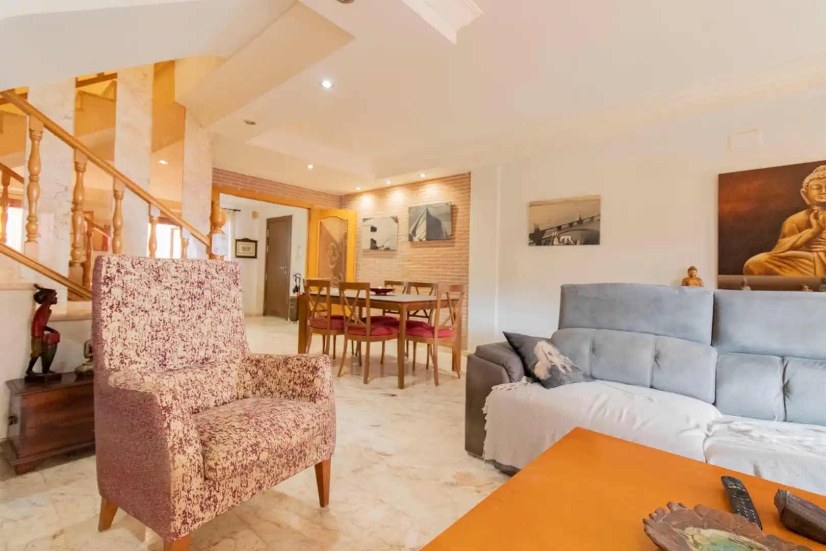 Wohnzimmer von Maisonette zum Verkauf in El Puig