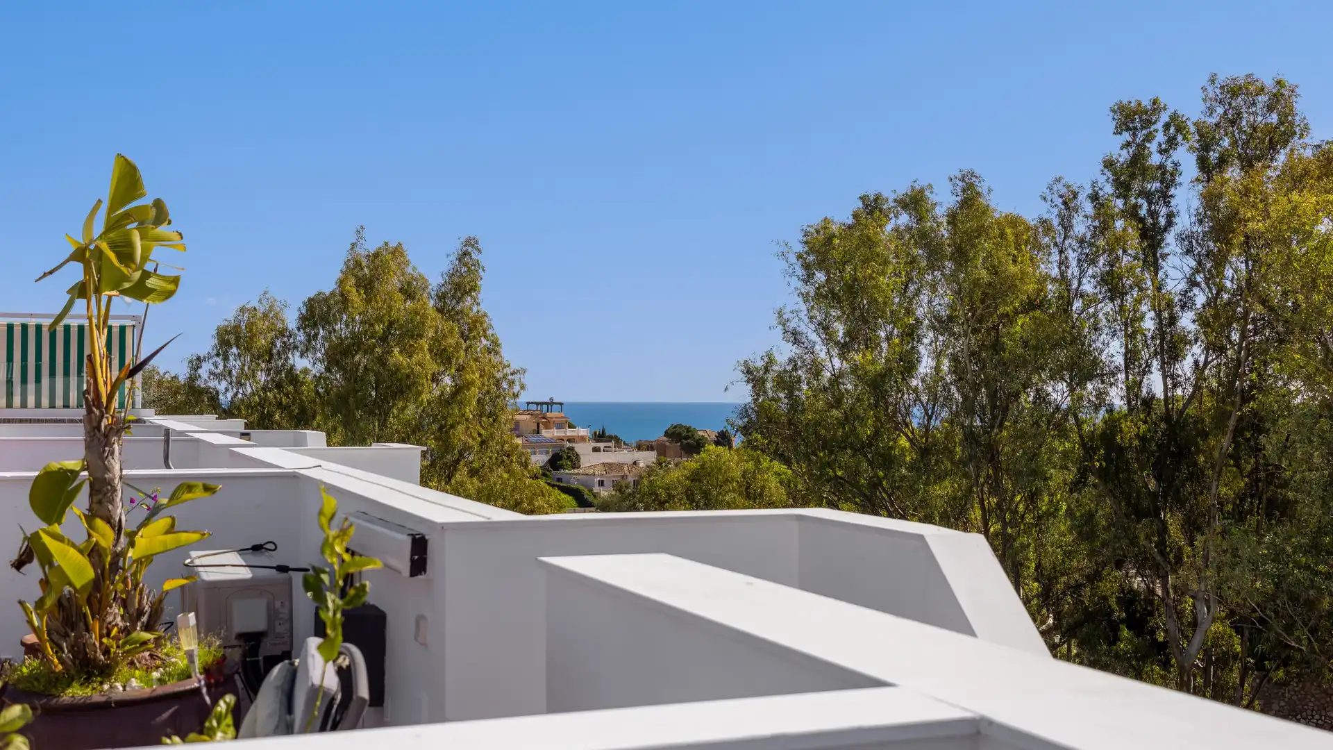 Terrassa de Àtic en venda en Mijas amb Jardí privat