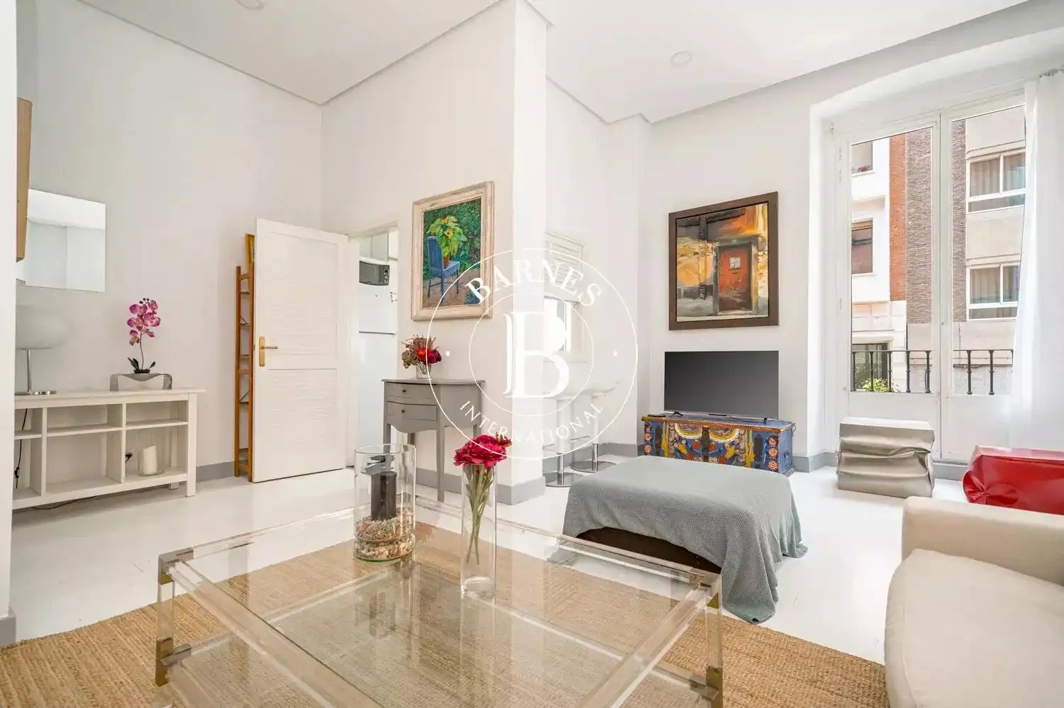 Vista exterior de Piso de alquiler en Madrid con Aire acondicionado, Calefacción y Amueblado