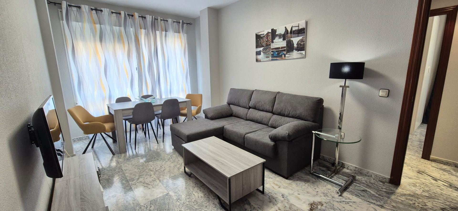 Living room of Flat for sale in Badajoz Capital  with Air Conditioner, Heating and Storage room