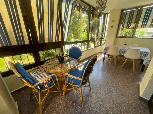 Terraza de Apartamento de alquiler en Alicante / Alacant con Terraza, Amueblado y Piscina comunitaria